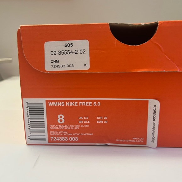 Woman’s Nike Free 5.0 - Picture 8 of 8